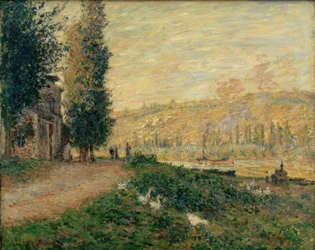 Das Ufer bei Lavacourt